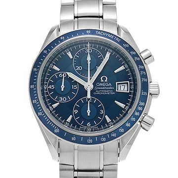 オメガ スピードマスター デイト 3212.80 ブルー メンズ 時計 【中古】【wristwatch】