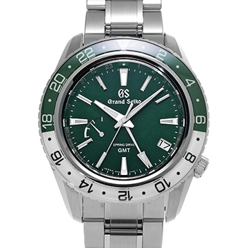グランドセイコー スポーツコレクション スプリングドライブ GMT SBGE295 グリーン メンズ 時計 【中古】【wristwatch】