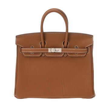 エルメス バーキン 25 ゴールド トゴ レディース バッグ 【未使用】【bag】