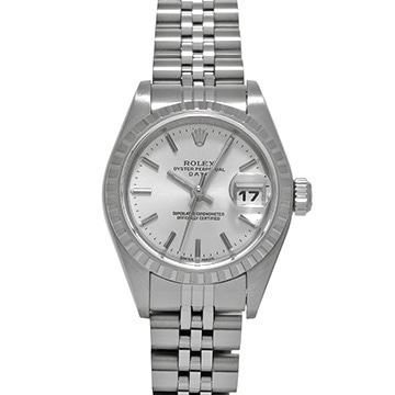 ロレックス オイスターパーペチュアル デイト 79240 シルバー レディース 時計 【中古】【wristwatch】