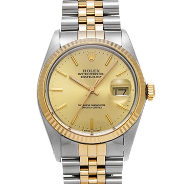 ロレックス デイトジャスト 16013 シャンパン メンズ 時計 【中古】【wristwatch】