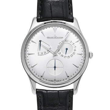 ジャガー ルクルト マスター ウルトラスリム リザーブ・ド・マルシェ Q1378420 シルバーグレー メンズ 時計 【中古】【wristwatch】