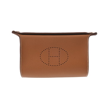 エルメス ヴィドポッシュ ゴールド トゴ ユニセックス バッグ 【中古】【bag】