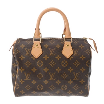 ルイ ヴィトン モノグラム スピーディ 25 ブラウン M41528 モノグラムキャンバス レディース バッグ 【中古】【bag】