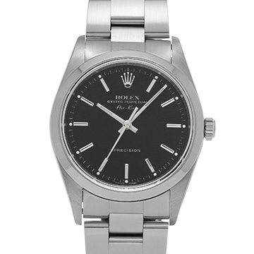 ロレックス エアキング 14000 ブラック メンズ 時計 【中古】【wristwatch】