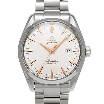 オメガ シーマスター アクアテラ コーアクシャル ビッグサイズ 2502.34 シルバー メンズ 時計 【中古】【wristwatch】