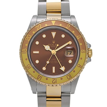 ロレックス GMTマスターII 16713 ブラウン メンズ 時計 【中古】【wristwatch】