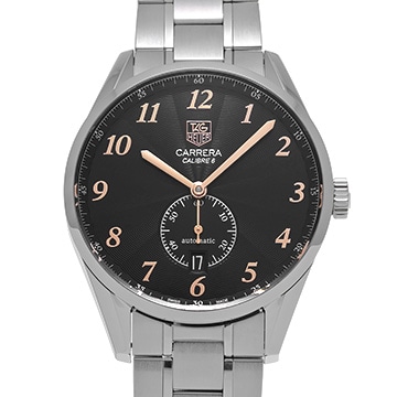 タグ ホイヤー カレラ キャリバー6 WAS2114.BA0732 ブラック メンズ 時計 【中古】【wristwatch】