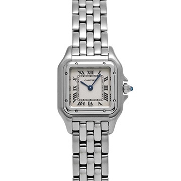 カルティエ パンテール SM W25033P5 シルバー レディース 時計 【中古】【wristwatch】