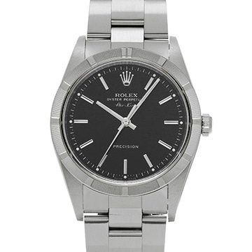 ロレックス エアキング 14010M ブラック メンズ 時計 【中古】【wristwatch】
