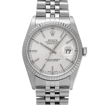 ロレックス デイトジャスト 16234 シルバー メンズ 時計 【中古】【wristwatch】