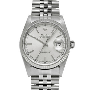 ロレックス デイトジャスト 16234 シルバー メンズ 時計 【中古】【wristwatch】