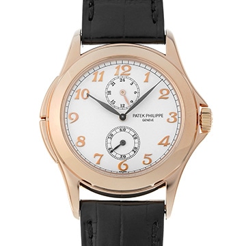 パテック フィリップ カラトラバ トラベルタイム 5134R-001 ホワイト メンズ 時計 【中古】【wristwatch】