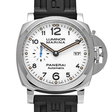 パネライ ルミノールマリーナ 1950 3デイズ アッチャイオ PAM01499 ホワイト メンズ 時計 【中古】【wristwatch】