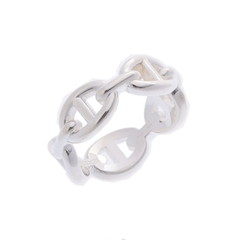 エルメス シェーヌダンクルアンシェネリング #54 シルバー シルバー925 レディース ジュエリー 【中古】【jewelry】