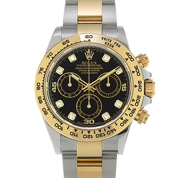 ロレックス コスモグラフ デイトナ 116503G ブラック/ダイヤモンド メンズ 時計 【中古】【wristwatch】