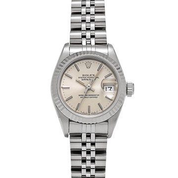 ロレックス デイトジャスト 69174 シルバー レディース 時計 【中古】【wristwatch】
