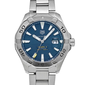 タグ ホイヤー アクアレーサー キャリバー5 WAY2012.BA0927 ブルー メンズ 時計 【中古】【wristwatch】