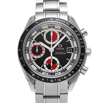 オメガ スピードマスター デイト 3210.52 ブラック/レッド メンズ 時計 【中古】【wristwatch】