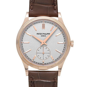 パテック フィリップ カラトラバ 6119R-001 シルバー メンズ 時計 【中古】【wristwatch】