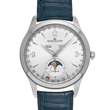 ジャガー ルクルト マスター カレンダー Q1558420 シルバー メンズ 時計 【中古】【wristwatch】