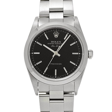 ロレックス エアキング 14000 ブラック メンズ 時計 【中古】【wristwatch】