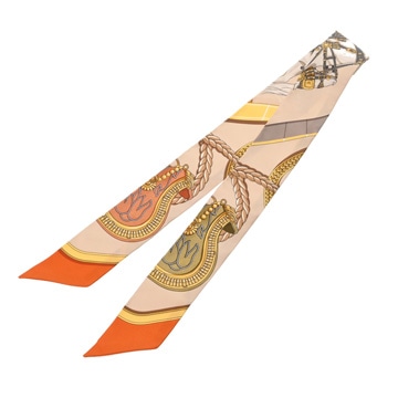 エルメス ツイリー GRAND APPARAT マルチカラー 061364S シルク100％ レディース 【新品】【other】