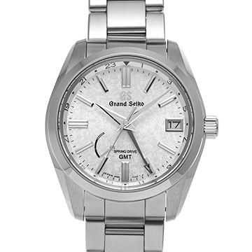 グランドセイコー スプリングドライブ GMT SBGE279 シルバー メンズ 時計 【中古】【wristwatch】