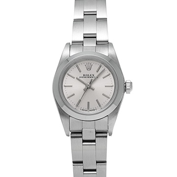 ロレックス オイスターパーペチュアル 76080 シルバー レディース 時計 【中古】【wristwatch】