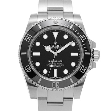 ロレックス サブマリーナ 114060 ブラック メンズ 時計 【中古】【wristwatch】