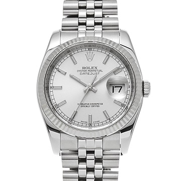 ロレックス デイトジャスト 116234 シルバー メンズ 時計 【中古】【wristwatch】