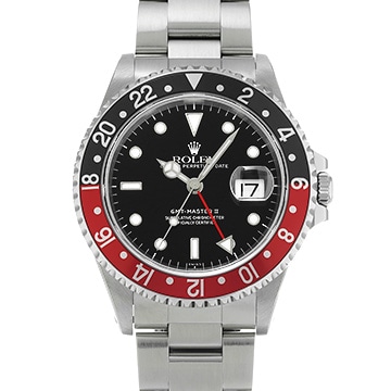 ロレックス GMTマスターII 16710 ブラック メンズ 時計 【中古】【wristwatch】