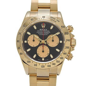 ロレックス コスモグラフ デイトナ 116528 ブラック/シャンパン メンズ 時計 【中古】【wristwatch】
