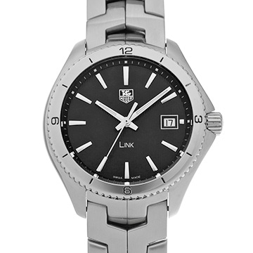 タグ ホイヤー リンク WAT1110.BA0950 ブラック メンズ 時計 【中古】【wristwatch】