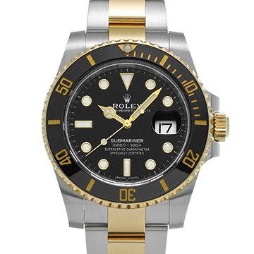 ロレックス サブマリーナ デイト 116613LN ブラック メンズ 時計 【中古】【wristwatch】