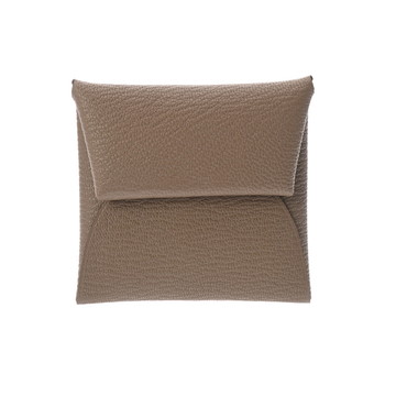 エルメス バスティア エトゥープ シェーブル ユニセックス 財布 【新品】【purse】