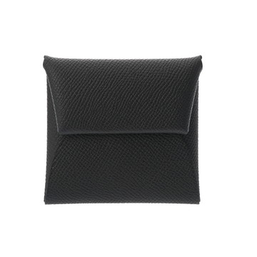 エルメス バスティア ブラック ヴォーエプソン ユニセックス 財布 【新品】【purse】