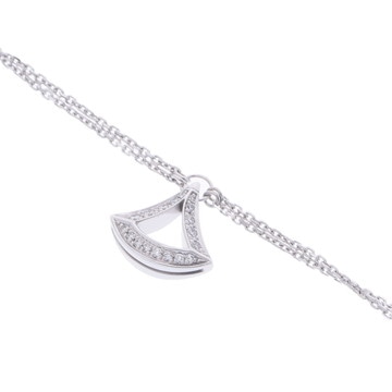 ブルガリ ディーヴァードリーム ブレスレット SM ホワイト K18ホワイトゴールド WG レディース ジュエリー 【中古】【jewelry】