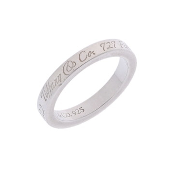 ティファニー ノーツリング シルバー シルバー925 レディース ジュエリー 【中古】【jewelry】