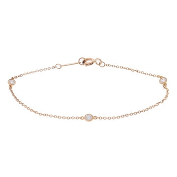 ティファニー バイザヤード ブレスレット 3PD ゴールド K18イエローゴールド YG レディース ジュエリー 【中古】【jewelry】