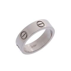 カルティエ ラブリング #54 シルバー K18ホワイトゴールド WG レディース ジュエリー 【中古】【jewelry】