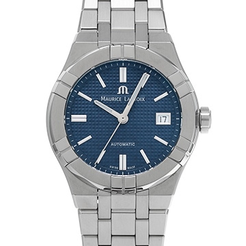 モーリス ラクロア アイコン オートマティック AI6007-SS002-430-1 ブルー メンズ 時計 【中古】【wristwatch】