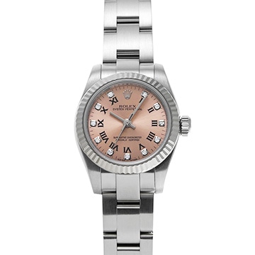 ロレックス オイスターパーペチュアル 26 176234G ピンク/ダイヤモンド レディース 時計 【中古】【wristwatch】