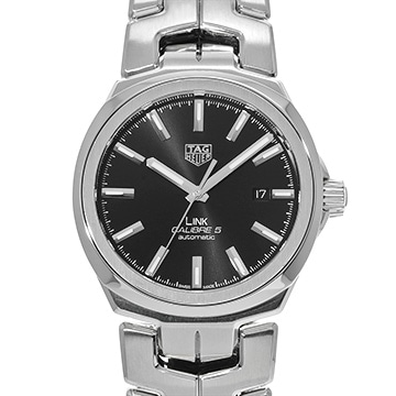 タグ ホイヤー リンク キャリバー5 WBC2110.BA0603 ブラック メンズ 時計 【中古】【wristwatch】