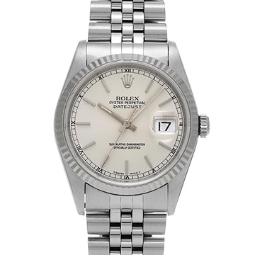 ロレックス デイトジャスト 16234 シルバー メンズ 時計 【中古】【wristwatch】