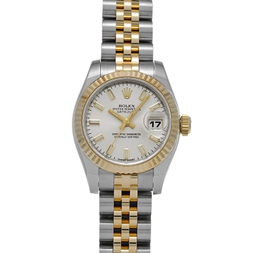ロレックス デイトジャスト 179173 シルバー レディース 時計 【中古】【wristwatch】