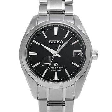 グランドセイコー スプリングドライブ SBGA003 ブラック メンズ 時計 【中古】【wristwatch】
