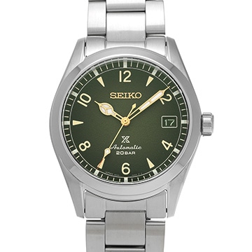 セイコー プロスペックス アルピニスト SBDC115 グリーン メンズ 時計 【中古】【wristwatch】