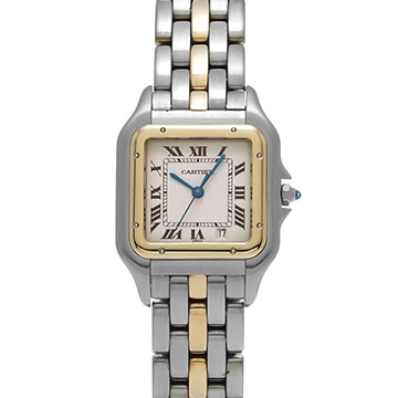カルティエ パンテール MM W25028B5 アイボリー ユニセックス 時計 【中古】【wristwatch】
