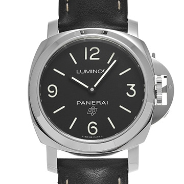 パネライ ルミノール ベース ロゴ 3デイズ アッチャイオ PAM00773 ブラック メンズ 時計 【中古】【wristwatch】